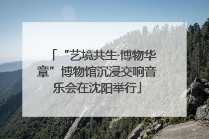 “艺境共生·博物华章”博物馆沉浸交响音乐会在沈阳举行