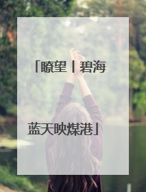 瞭望丨碧海蓝天映煤港