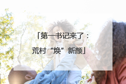第一书记来了：荒村“焕”新颜
