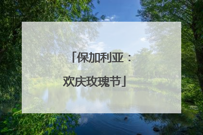 保加利亚：欢庆玫瑰节