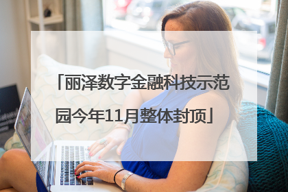 丽泽数字金融科技示范园今年11月整体封顶