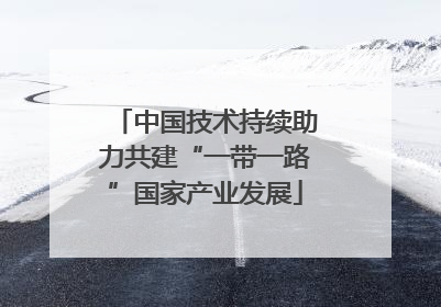 中国技术持续助力共建“一带一路”国家产业发展