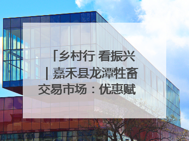 乡村行 看振兴｜嘉禾县龙潭牲畜交易市场：优惠赋能促交易 乡村振兴添动能