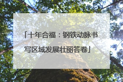 十年合福：钢铁动脉书写区域发展壮丽答卷