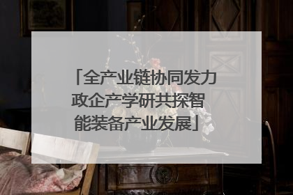 全产业链协同发力 政企产学研共探智能装备产业发展