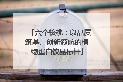 六个核桃：以品质筑基、创新领航的植物蛋白饮品标杆