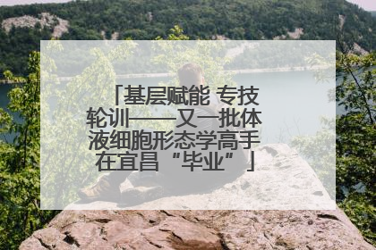 基层赋能 专技轮训——又一批体液细胞形态学高手在宜昌“毕业”