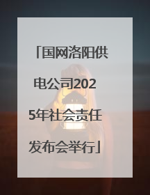 国网洛阳供电公司2025年社会责任发布会举行