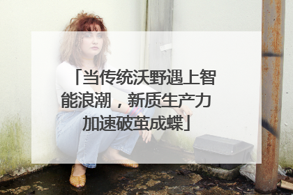 当传统沃野遇上智能浪潮，新质生产力加速破茧成蝶