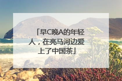 早C晚A的年轻人，在亮马河边爱上了中国茶