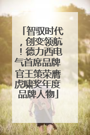 智驭时代，创变领航！德力西电气首席品牌官王策荣膺虎啸奖年度品牌人物