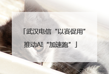 武汉电信“以赛促用”推动AI“加速跑”