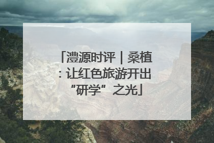 澧源时评｜桑植：让红色旅游开出“研学”之光