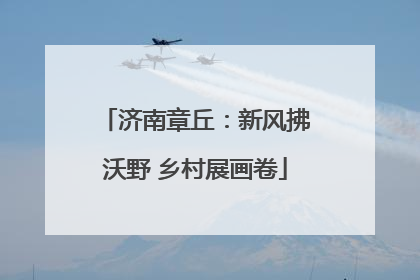 济南章丘：新风拂沃野 乡村展画卷