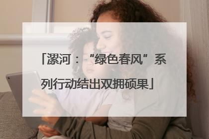 漯河：“绿色春风”系列行动结出双拥硕果