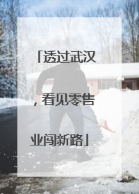 透过武汉，看见零售业闯新路