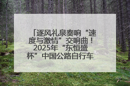 逐风礼泉奏响“速度与激情”交响曲！2025年“东恒盛杯”中国公路自行车联赛第五站（陕西·礼泉站）正式开赛