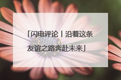 闪电评论丨沿着这条友谊之路奔赴未来
