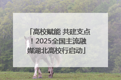 高校赋能 共建支点！2025全国主流融媒湖北高校行启动