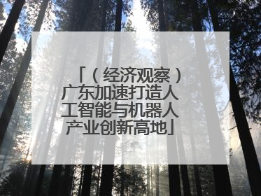 （经济观察）广东加速打造人工智能与机器人产业创新高地