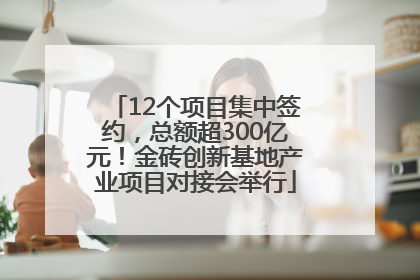 12个项目集中签约，总额超300亿元！金砖创新基地产业项目对接会举行