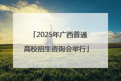 2025年广西普通高校招生咨询会举行