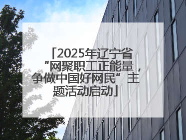 2025年辽宁省“网聚职工正能量，争做中国好网民”主题活动启动