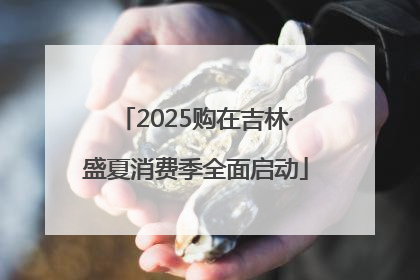 2025购在吉林·盛夏消费季全面启动